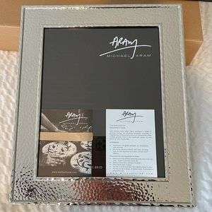 New Michael Aram Hammertone Picture Frame